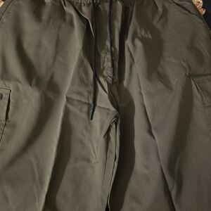 Maninfinity Men's Khaki Cargo Shorts